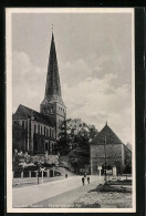 AK Rostock, Petrikirche Und Tor  - Rostock