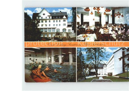 72134692 Bad Salzhausen Ernst Ludwig Sanatorium Speisesaal Hallenbad Minigolf Ba - Sonstige & Ohne Zuordnung