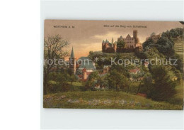 72134527 Wertheim Main Blick Zur Burg Vom Schiesshaus Bestenheid - Wertheim