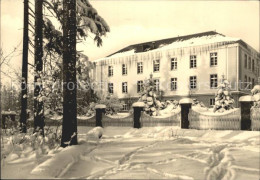 72134514 Antonshoehe Breitenbrunn Kneipp Sanatorium Im Winter Antonshoehe Breite - Altri & Non Classificati