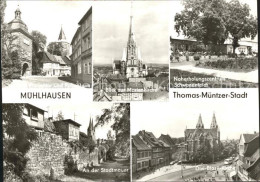 72134504 Muehlhausen Thueringen Thomas Muentzer Stadt Frauentor Rabenturm Kirche - Muehlhausen