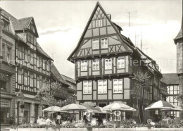 72134489 Quedlinburg Boulevard Cafe Am Markt Fachwerkhaus Quedlinburg - Andere & Zonder Classificatie