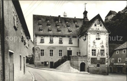 72134384 Ziegenrueck Saale Historisches Rathaus Fassadenmalerei Ziegenrueck - Ziegenrück