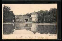 CPA Nogentel, Environs D`Esternay, La Ferme Et Le Lac  - Esternay