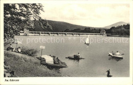 72134205 Edersee Schwimmer Und Ruderer Edersee - Sonstige & Ohne Zuordnung