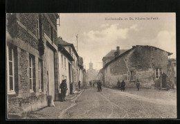 CPA St. Hilaire-le-Petit, Kirchstrasse  - Autres & Non Classés