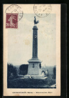 CPA Courgivaux, Monument Aux Morts  - Sonstige & Ohne Zuordnung