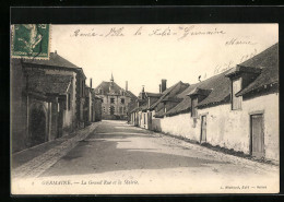 CPA Germaine, La Grand` Rue Et La Mairie  - Sonstige & Ohne Zuordnung