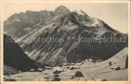 72134089 Mittelberg Kleinwalsertal Widderstein Baerenkopf Mittelberg - Autres & Non Classés