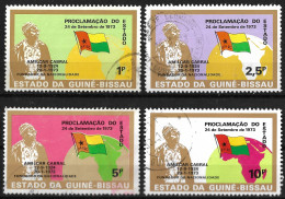 GUINE BISSAU – 1974 Independence Proclamation Used Set - Guinée-Bissau