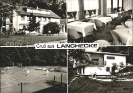 72133728 Langhecke Gasthaus Pension Zum Gruenen Wald Tennisplatz Villmar - Sonstige & Ohne Zuordnung
