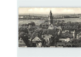 72133661 Friedberg Hessen Burg Friedberg Mit Blick Auf Bad Nauheim Friedberg - Friedberg