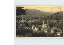 72133581 Schlangenbad Taunus Ortsblick Mit Kirche Schlangenbad - Sonstige & Ohne Zuordnung