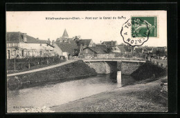 CPA Villefranche-sur-Cher, Pont Sur Le Canal Du Berry  - Autres & Non Classés