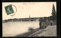 CPA Thésée, Pont Sur Le Cher  - Otros & Sin Clasificación
