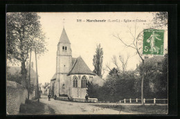CPA Marchenoir, Eglise Et Chateau  - Marchenoir