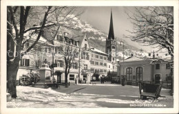 72133495 Bad Hofgastein Strassenpartie Kirche Wintersportplatz Bad Hofgastein - Sonstige & Ohne Zuordnung