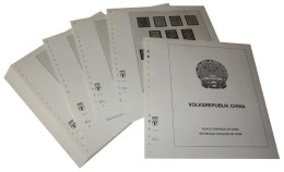 Lindner-T China / Volksrepublik 1992-1996 Vordrucke 159-92 Neuware ( - Afgedrukte Pagina's