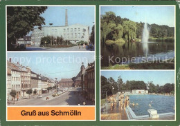 72132900 Schmoelln Thueringen Markt Bauererteich Sommerbad  Schmoelln - Schmoelln