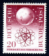 GERMANY - 1955 WEST GERMANY COSMIC RESEARCH FINE MNH ** SG 1140 - Neufs