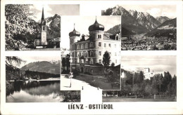 72132841 Lienz Tirol Geamtansicht See Kirche  Lienz - Autres & Non Classés