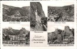 72132766 Idar-Oberstein Oberstein Nahe Felsenkirche Mit Alter Und Neuer Ruine Id - Idar Oberstein