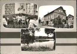 72132651 Rheinboellen Gasthaus Gute Quelle Gaststube Teich Rheinboellen - Altri & Non Classificati