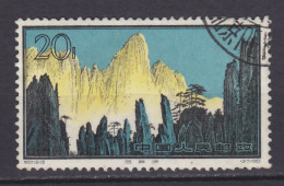 CHINA PRC 1963 Hwangshan Mountains 20f VF - Gebraucht