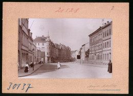 Fotografie Brück & Sohn Meissen, Ansicht Wurzen I. Sa., Bick In Den Badergraben Am Restaurant Schweizergarten  - Lieux