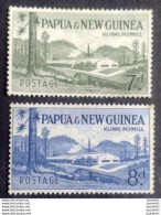 D25225  Industries - Plymill - Papua & New Guinea - No Gum - Free Shipping - (see Description) - Fabriken Und Industrien