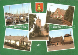 72132406 Huizen Bootshafen Kirche Dorfmotive Huizen - Autres & Non Classés