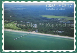 72132372 Graal-Mueritz Ostseebad Fliegeraufnahme Seeheilbad Graal-Mueritz - Graal-Müritz