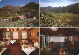 72132353 Goldrain Vinschgau Pension Obkircher Gaststube Hallenbad Panorama  - Autres & Non Classés