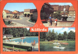 72132267 Koelleda Markt Wipertusbrunnen Bad Gondelteich Koelleda - Autres & Non Classés