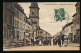 CPA La Neuville-les-Raon, Rue Denfert-Rochereau  - Autres & Non Classés