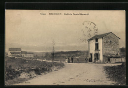 CPA Thunimont, Cafe Du Pont-d`Harsault  - Other & Unclassified