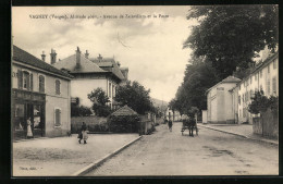 CPA Vagney, Avenue De Zainvillers Et La Poste  - Autres & Non Classés