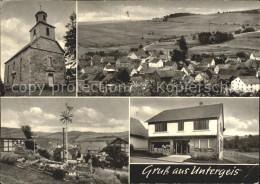 72131713 Untergeis Gesamtansicht Kirche  Neuenstein - Andere & Zonder Classificatie