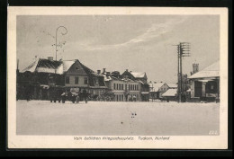 AK Tuckum, Strasse Im Zentrum  - Letland