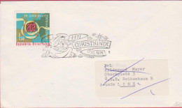 Brief 1976 - Mi: 1533 (66) , 30 Jahre Austria Presseagentur APA , SST 4411 Christkindl - FDC