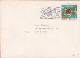 Brief 1976 - Mi: 1533 (67) , 30 Jahre Austria Presseagentur APA , SST 4411 Christkindl - FDC