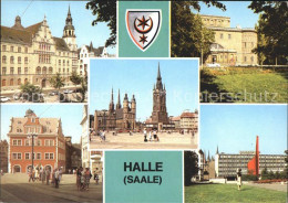 72131312 Halle Saale Hansering Markt Roter Turm Landesmuseum Fuer Vorgeschichte  - Halle (Saale)