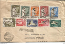 Somalia Afis - Assemblea Legislativa Su Busta (stampe Via Aerea) - Unused Stamps