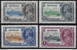 1935 Seychelles Silver Jubilee 4v. MNH SG N. 128/31 - Autres & Non Classés