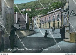 Bz405 Cartolina Fagnano Castello Piazza Eduardo Barone Cosenza Calabria - Cosenza