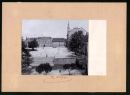 Fotografie Brück & Sohn Meissen, Ansicht Rabenau, Aufgang Zum Markt Mit Blick Auf Den Marktplatz  - Places