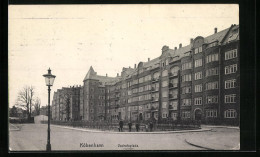 AK Kopenhagen, Vodrofsplatz Mit Häuserzeile  - Denmark