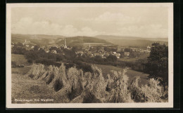 AK Eckenhagen /Waldbröl, Ortsansicht Mit Kirche  - Waldbröl