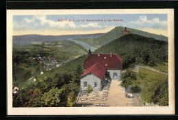 AK Porta Westfalica, Blick Aus Der Bismarcksäule In Das Wesertal  - Porta Westfalica