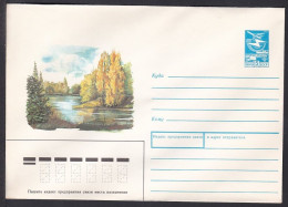 Russia Postal Stationary S1814 Autumn Scene, Tree - Bäume